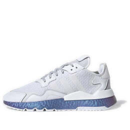 Кроссовки ночные джоггеры Adidas, белый fv3746 | white/blue