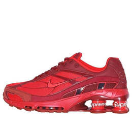 Кроссовки x supreme shox ride 2 sp Nike, красный dn1615-600 | speed red/siren red-barn