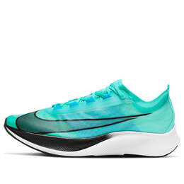 Кроссовки зум флай 3 Nike, черный at8240-305 | black/white/green