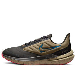 Кроссовки air winflo 9 shield Nike, коричневый dm1106-200 | graybrown