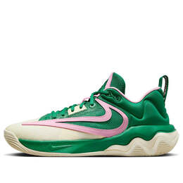 Кроссовки яннис бессмертие 3 эп. Nike, зеленый dz7534-300 | green/pink