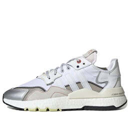 Кроссовки ночные джоггеры Adidas, белый ef5405 | white/grey