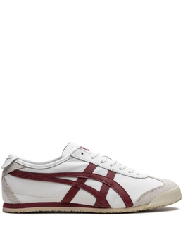 Кроссовки Mexico 66 White Burgundy Onitsuka Tiger, белый d4j2l0125 | белый