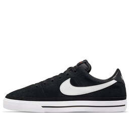 Кроссовки Court Legacy Suede Nike, черный dh0956-001 | black/white