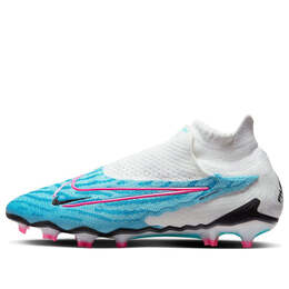Кроссовки phantom gx elite gripknit df fg Nike, белый dc9969-446 | white/blue/orange