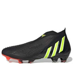 Кроссовки Predator Edge FG Adidas, черный gw1043 | core black/team solar yellow/solar red