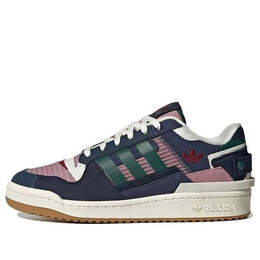 Кроссовки оригиналы форум экспонат низкий Adidas, синий id2563 | navy/pink/green