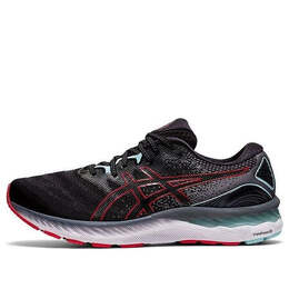 Кроссовки гель нимбус 23 2е широкие Asics, черный 1011b006-007 | black/red