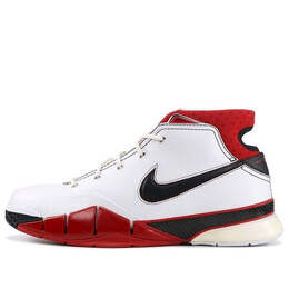 Кроссовки зум кобе 1 Nike, белый 313143-101 | white/black/red