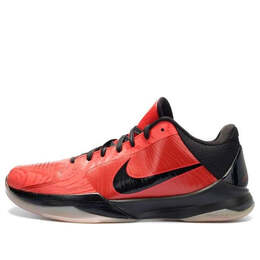 Кроссовки зум кобе 5 Nike, красный 386429-601 | red/black