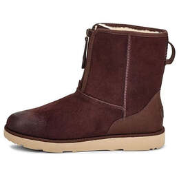 Кроссовки классические короткие с застежкой-молнией спереди Ugg, коричневый 1106438-stt | brown