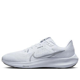 Кроссовки air zoom pegasus 40 40 Nike, белый dv3853-102 | white/black
