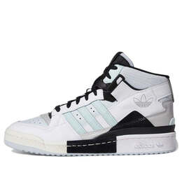 Кроссовки форум экспонат середина Adidas, белый gz5388 | white/black/blue