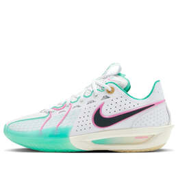 Кроссовки air zoom gt cut 3 ep Nike, белый hm3699-161 | white/pink/teal/black