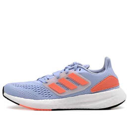 Кроссовки pureboost 22 Adidas, серый gz2598 | grey/blue/neon orange