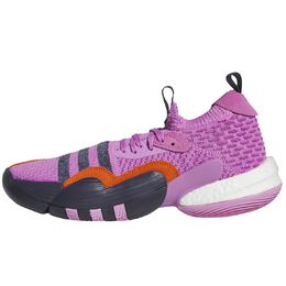 Кроссовки Adidas Trae Young 2, фиолетовый/черный 197527002 | pink/schwarz/weiss