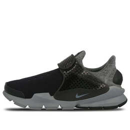 Кроссовки носок дротик технический флис Nike, черный 834669-001 | black/black-cool grey