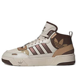 Кроссовки пост вверх Adidas, бежевый id4093 | cream/brown