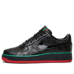 Кроссовки air force 1 low premium Nike, черный 318775-008 | black