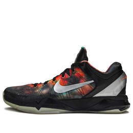 Кроссовки зум кобе 7 Nike, черный 520810-001 | black/mtllc slvr-ttl orng-vlt