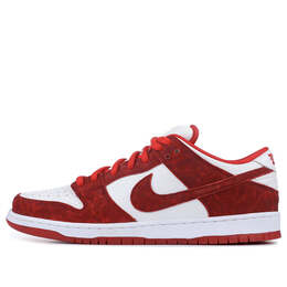 Кроссовки sb dunk low premium Nike, красный 313170-662 | red/red/white