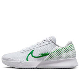 Кроссовки Court Air Zoom Vapor Pro 2 Court Nike, белый dr6191-102 | white/kelly green