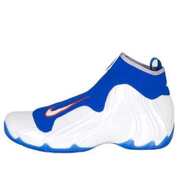 Кроссовки air flightposite 2014 Nike, белый 642307-100 | white/royal blue/orange