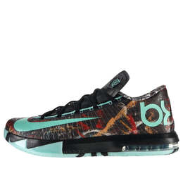 Кроссовки кд 6 Nike, мульитколор 647781-930 | multi-color/green glow-black
