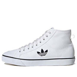 Кроссовки nizza высокие Adidas, черный fw8351 | black