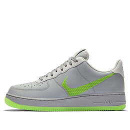 Кроссовки air force 1 низкие Nike, серый cd0888-002 | grey/green