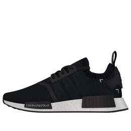 Кроссовки nmd_r1 pk Adidas, черный s81847 | black/white