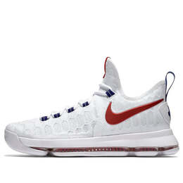 Кроссовки кд 9 Nike, белый 843392-160 | white/red/blue
