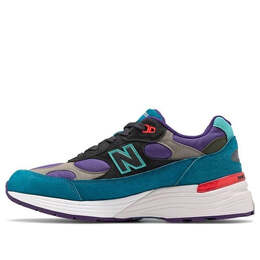Кроссовки 992 сделано в сша New Balance, фиолетовый m992tc | purple/blue/green