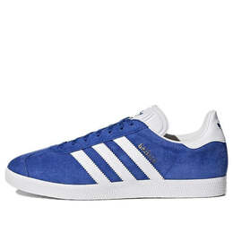 Кроссовки газель Adidas, синий s76227 | blue/white