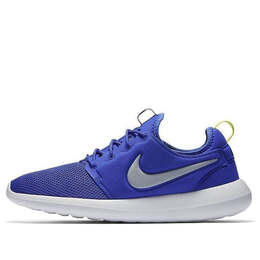 Кроссовки роше два Nike, синий 844656-401 | blue/silver