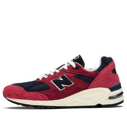 Кроссовки teddy santis x 990v2 сделано в сша New Balance, красный m990ad2 | red