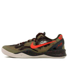 Кроссовки kobe 8 system gc Nike, зеленый 555286-301 | army green/red