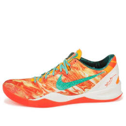 Кроссовки kobe 8 system Nike, оранжевый 583110-800 | orange/green/white