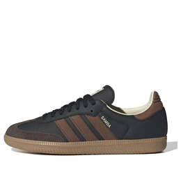 Кроссовки самба ог Adidas, черный ie9123 | core black/preloved brown/dark brown