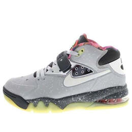 Кроссовки air force max 2013 prm qs Nike, серый 597799-001 | wolf gray/white/dark gray/red
