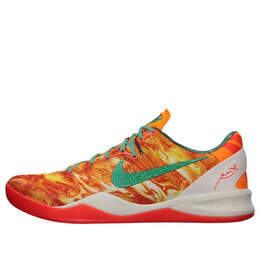 Кроссовки kobe 8 system Nike, зеленый 587553-800 | green/red