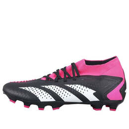 Кроссовки хищник точность.2 мг Adidas, черный gw4628 | core black/cloud white/team shock pink 2