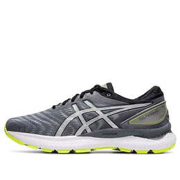 Кроссовки гелевые нимбус 22 облегченный показ Asics, серый 1011a683-021 | grey/green