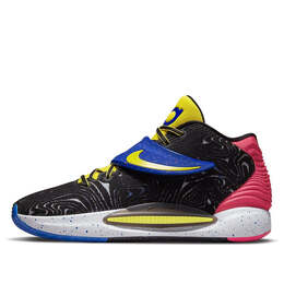 Кроссовки кд 14 эп Nike, черный cz0170-004 | black/fusion red/yellow strike/white