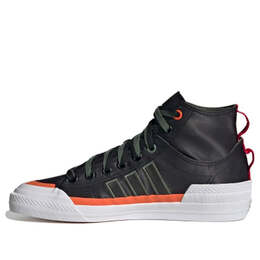 Кроссовки nizza высокие dl Adidas, синий gz2653 | blue/white/orange/green