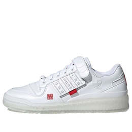 Кроссовки форум низкий Adidas, белый gz9021 | white/red