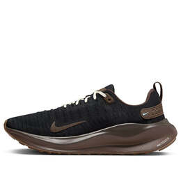 Кроссовки react infinity run flyknit 4 Nike, черный fz3652-010 | black/brown