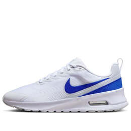 Кроссовки air max nuaxis Nike, белый fd4329-100 | white/black/white/racer blue