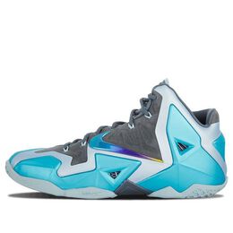 Кроссовки леброн 11 Nike, синий 616175-401 | blue/light blue