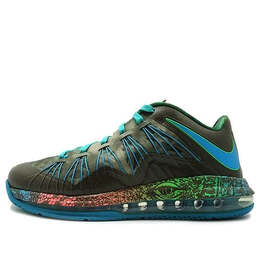 Кроссовки air max lebron 10 низкие Nike, зеленый 579765-301 | green/green/green